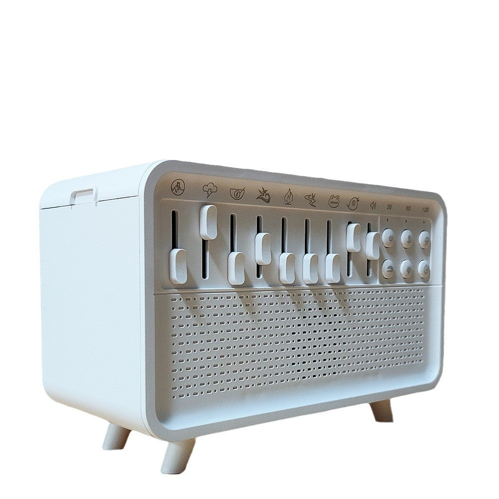 3 In 1 Bluetooth Speaker White Noise Light Humidifier All-in-one