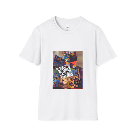 Camiseta gráfica retro: perfecta para amantes del cine y salidas informales 